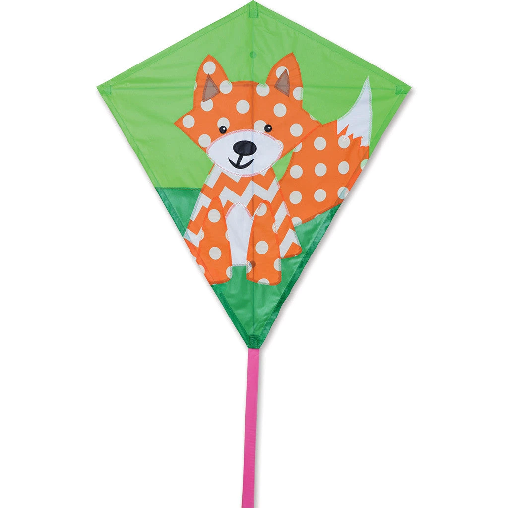 30 In. Diamond Kite - Finn The Fox 4 30 In. Diamond Kite - Finn The Fox - Image 2