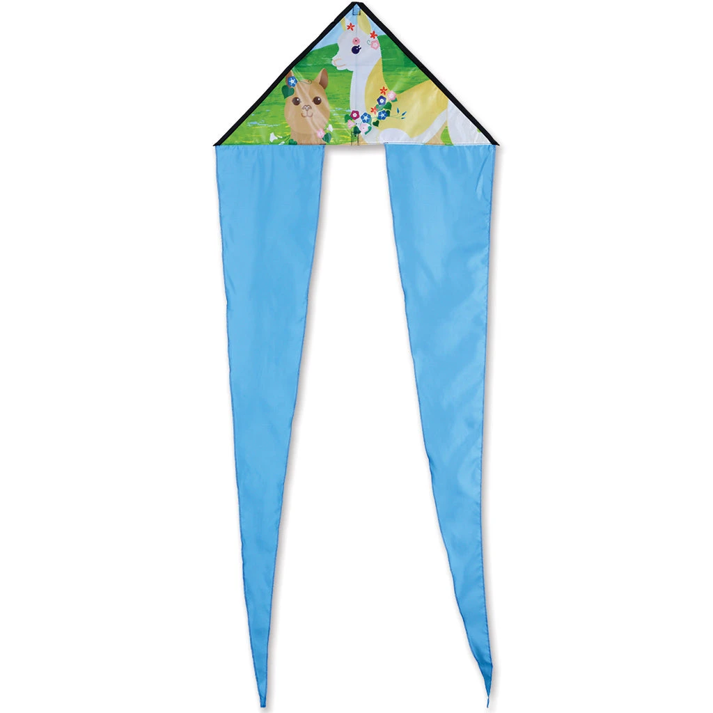 Zippy Flo-Tail Delta Kite - Alpacas 4 Zippy Flo-Tail Delta Kite - Alpacas - Image 2