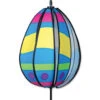 Spinning Egg Spinner - Wavy Yellow -Kite And Flag Shop 22341p WavyYellow