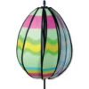 Spinning Egg Spinner - Wavy Green -Kite And Flag Shop 22346p WavyGreen