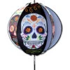 24 In. Ball Spinner - Day Of The Dead -Kite And Flag Shop 22811p DayOfTheDead 24in Ball Spinner 1024