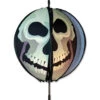 15 In. Ball Spinner - Skull -Kite And Flag Shop 22866p Skull 15in BallSpinner 1024