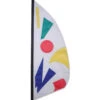 3.5 Ft. Feather Banner-Rainbow Jazz 1 3.5 Ft. Feather Banner-Rainbow Jazz -Kite And Flag Shop 23262p rainbowjazz
