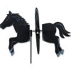 Petite Spinner - Black Horse 1 Petite Spinner - Black Horse -Kite And Flag Shop 25074p BlackHorse