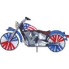32 In. Motorcycle Spinner - Patriotic -Kite And Flag Shop 25664p motorcycle patriotic