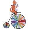 High Wheel Bike Spinner - Cat -Kite And Flag Shop 26522p Cat