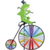 High Wheel Bike Spinner - Frog -Kite And Flag Shop 26524p Frog