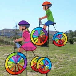 25 In. Tricycle Spinner - Girl -Kite And Flag Shop 26621 4 1024