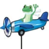19 In. Pilot Pal Spinner - Tree Frog -Kite And Flag Shop 26804p TreeFrog19in