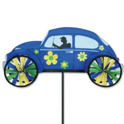 22 In. VW Hippie Mobile Spinner - Blue