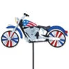22 In. Motorcycle Spinner - Patriotic -Kite And Flag Shop 26836p 22in Motorcycle Patriotic