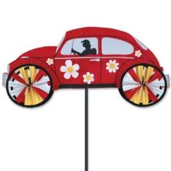 22 In. VW Hippie Mobile Spinner - Red