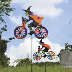 20 In. Bike Spinner - Witch -Kite And Flag Shop 26852 25998p Witch BicycleSpinner copy