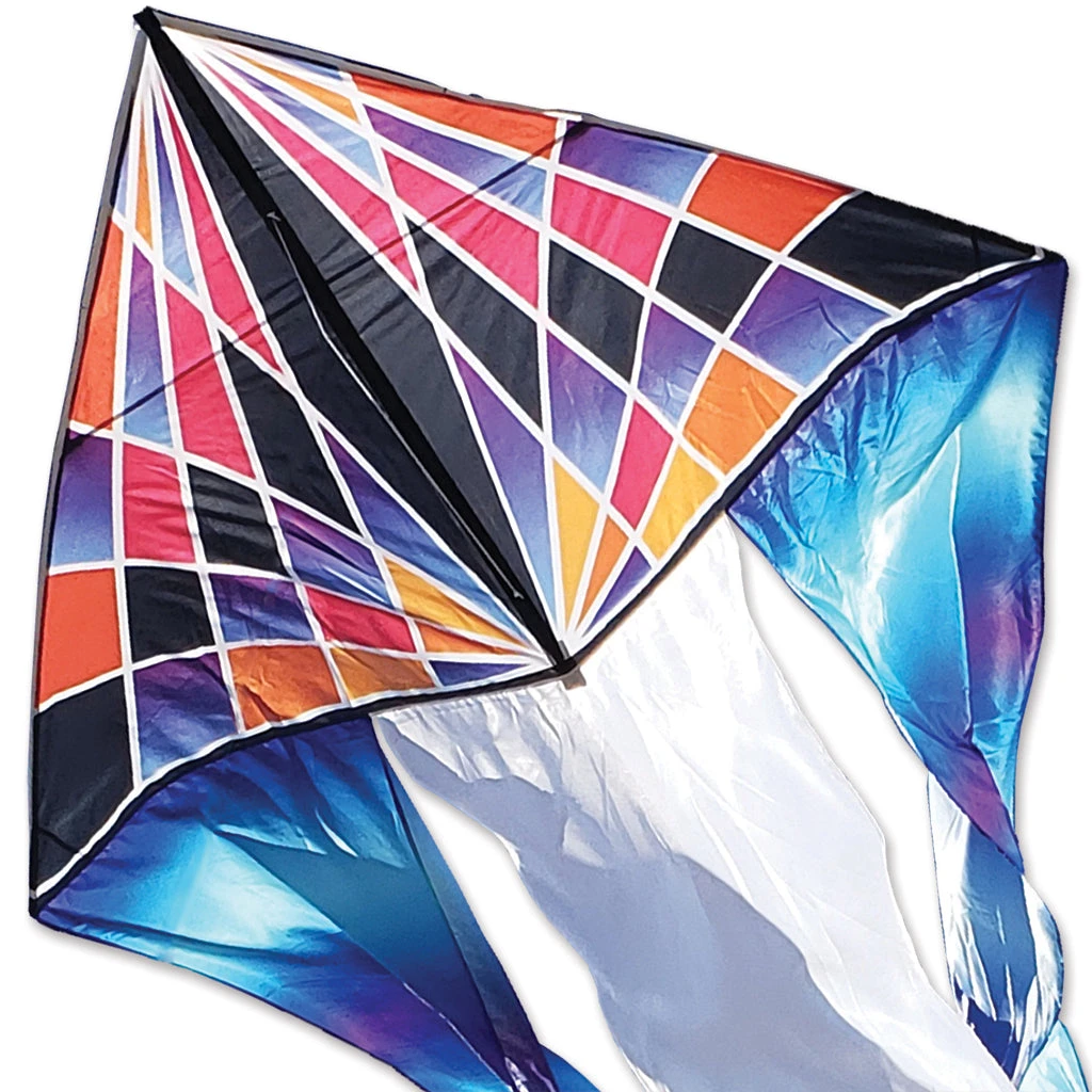 6.5 Ft. Flo-Tail Delta Kite - Gradient Check 3 6.5 Ft. Flo-Tail Delta Kite - Gradient Check
