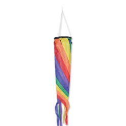 Gyro Delta Kite - Rainbow -Kite And Flag Shop 33094p Rainbow GyroDelta tail