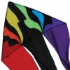 56 In. Flo-tail Delta Kite - Rainbow 1 56 In. Flo-tail Delta Kite - Rainbow -Kite And Flag Shop 33127p Rainbow zoom