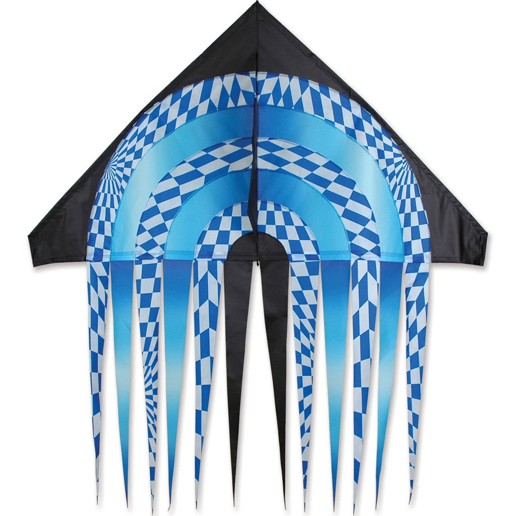 56 In. Stream Delta Kite - Blue Opt 4 56 In. Stream Delta Kite - Blue Opt - Image 2