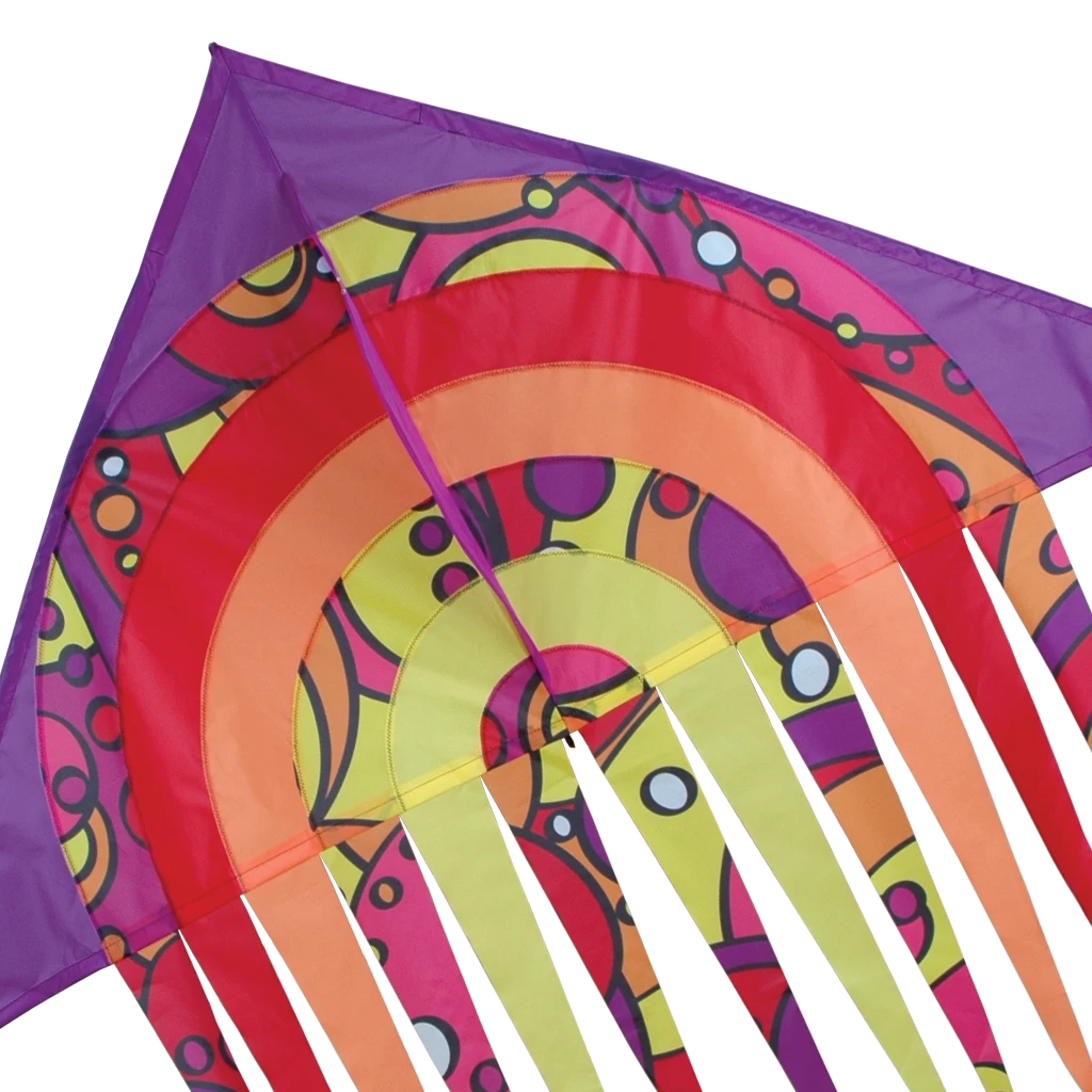 56 In. Stream Delta Kite - Warm Orbit 3 56 In. Stream Delta Kite - Warm Orbit