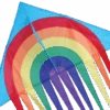 56 In. Stream Delta Kite - Rainbow -Kite And Flag Shop 33141p Rainbow zoom