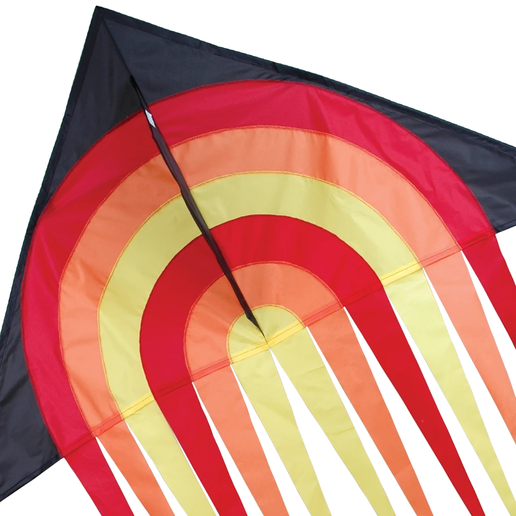 56 In. Stream Delta Kite - Fire Ball 3 56 In. Stream Delta Kite - Fire Ball
