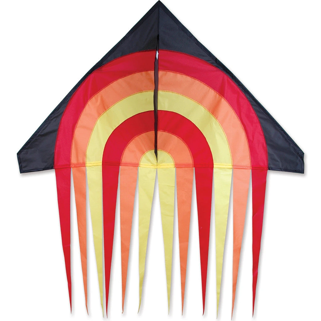 56 In. Stream Delta Kite - Fire Ball 4 56 In. Stream Delta Kite - Fire Ball - Image 2