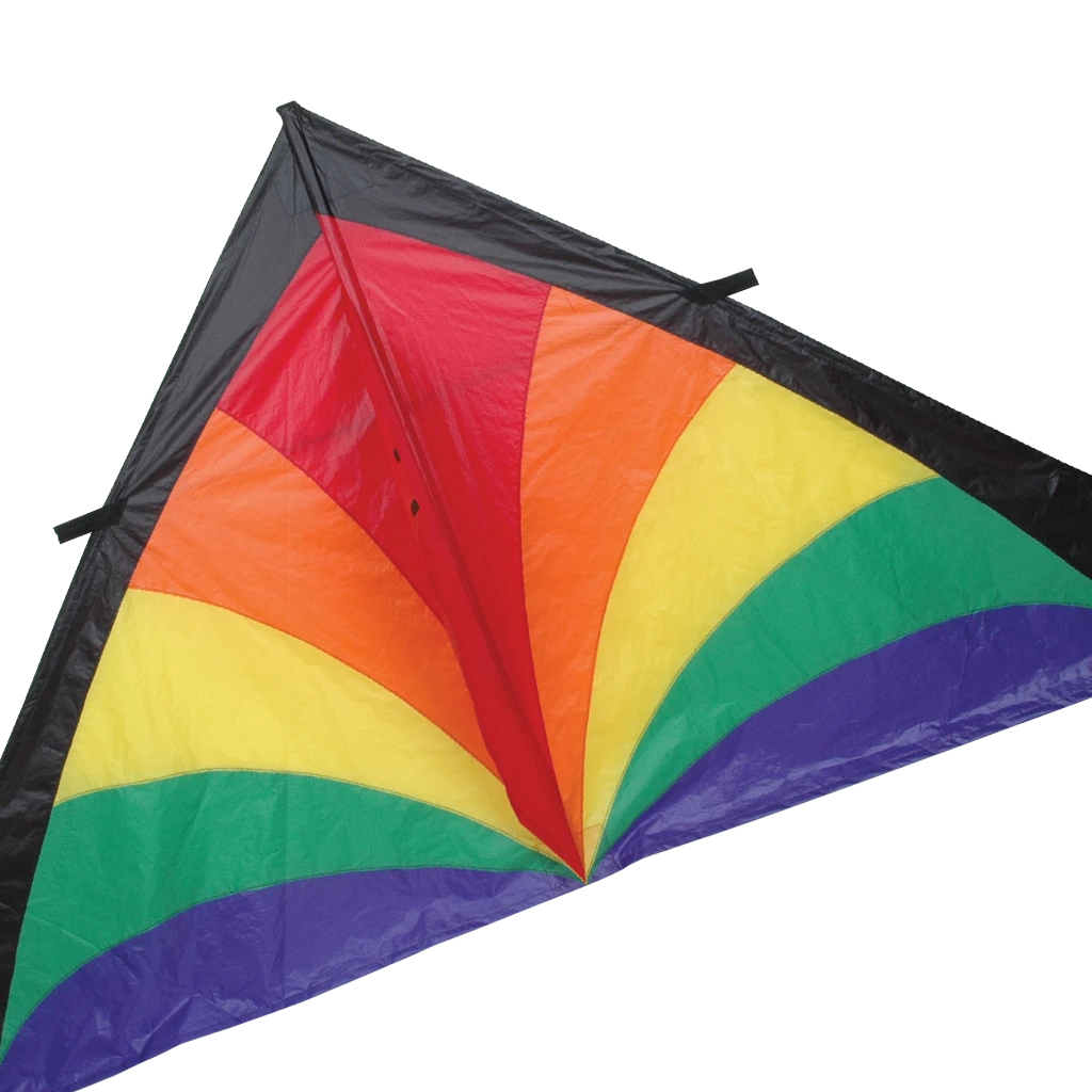 9 Ft. Delta Kite - Rainbow Bursts 3 9 Ft. Delta Kite - Rainbow Bursts