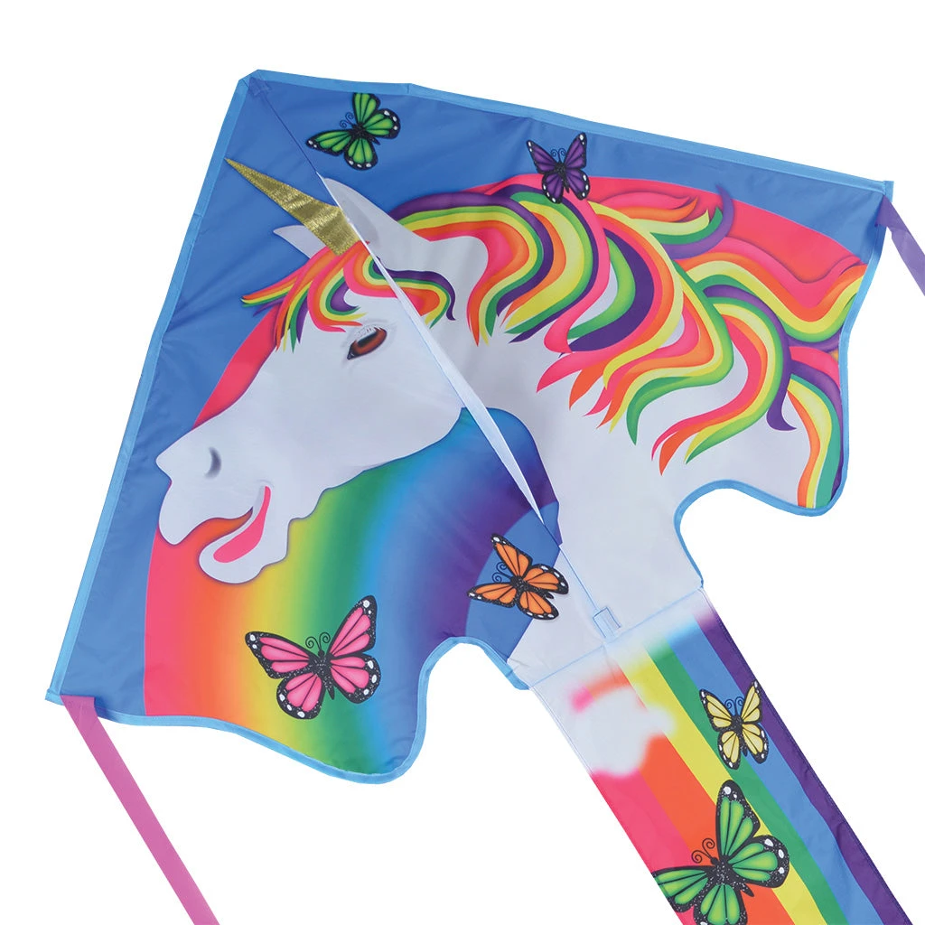 Large Easy Flyer Kite - Magical Unicorn 3 Large Easy Flyer Kite - Magical Unicorn
