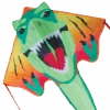 Large Easy Flyer Kite - T-Rex 1 Large Easy Flyer Kite - T-Rex -Kite And Flag Shop 44287p TRex zoom