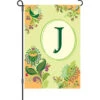 12 In. Spring Monogram Flag - J -Kite And Flag Shop 51369p J