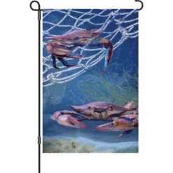 12 In. Flag - Ocean Blue Crab