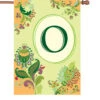 28 In. Spring Monogram Flag - O -Kite And Flag Shop 52375p O