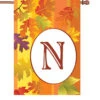 28 In. Fall Monogram Flag - N -Kite And Flag Shop 52417p N