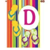 28 In. Summer Monogram Flag - D -Kite And Flag Shop 52444g D summer