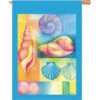 28 In. Flag - Seashells -Kite And Flag Shop 52795p seashellsontheseashore