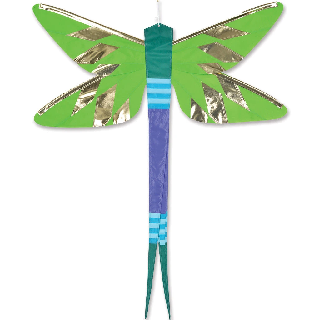 SoundWinds Damselfly Hanging Banner - Green 3 SoundWinds Damselfly Hanging Banner - Green
