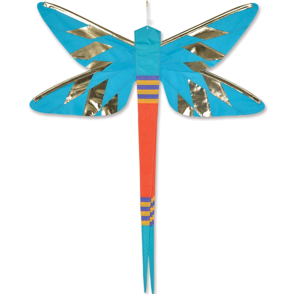 SoundWinds Damselfly Hanging Banner - Blue 3 SoundWinds Damselfly Hanging Banner - Blue