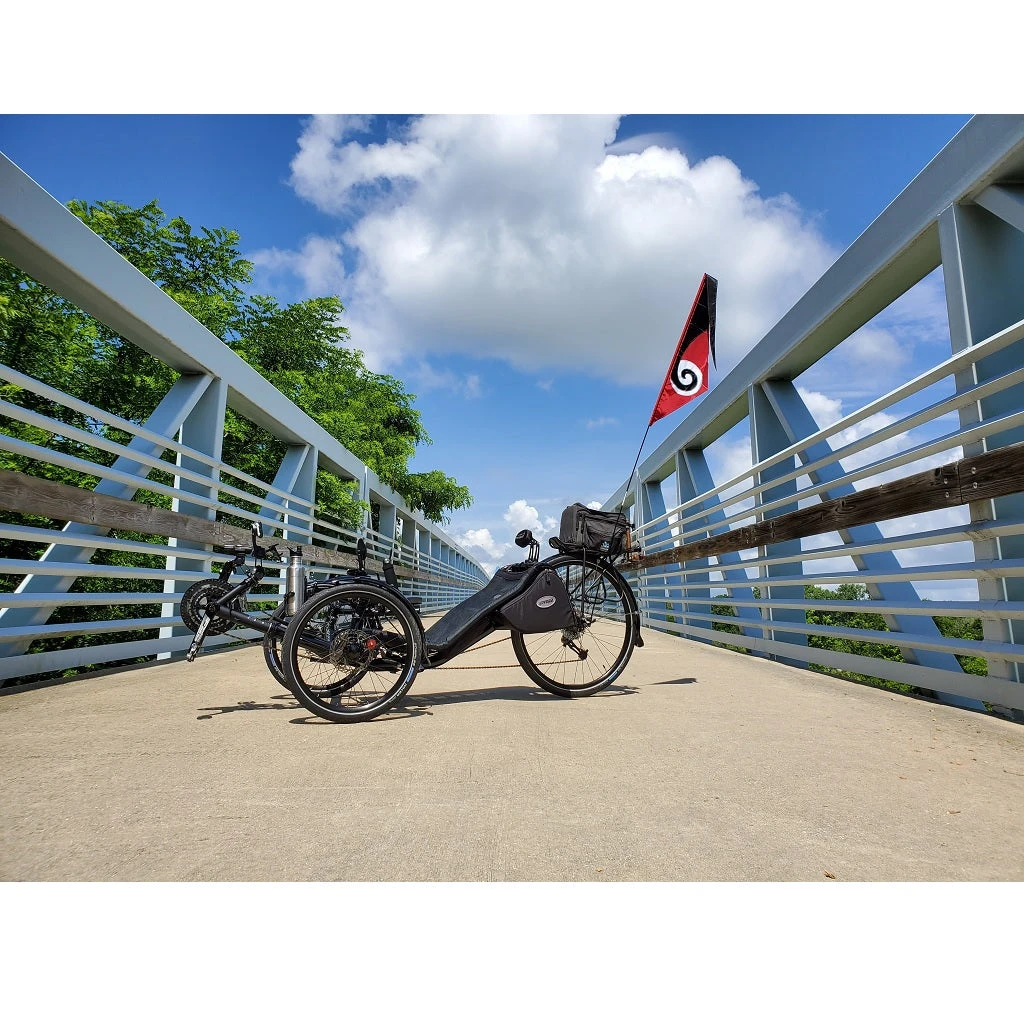 SoundWinds Spiral Recumbent Bike Flag - Tecmo 4 SoundWinds Spiral Recumbent Bike Flag - Tecmo - Image 2