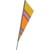 SoundWinds Reflective Fanion Recumbent Bike Flag - Yellow -Kite And Flag Shop 53274 61b437d9 1da1 4276 aad7 32b68b6ee0eb