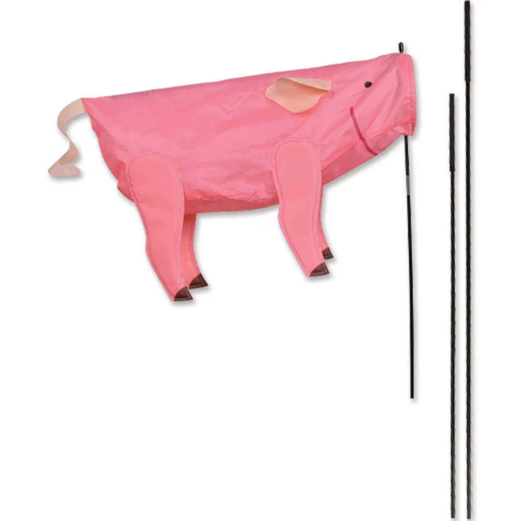 Windicator Recumbent Bike Flag - Pig 3 Windicator Recumbent Bike Flag - Pig