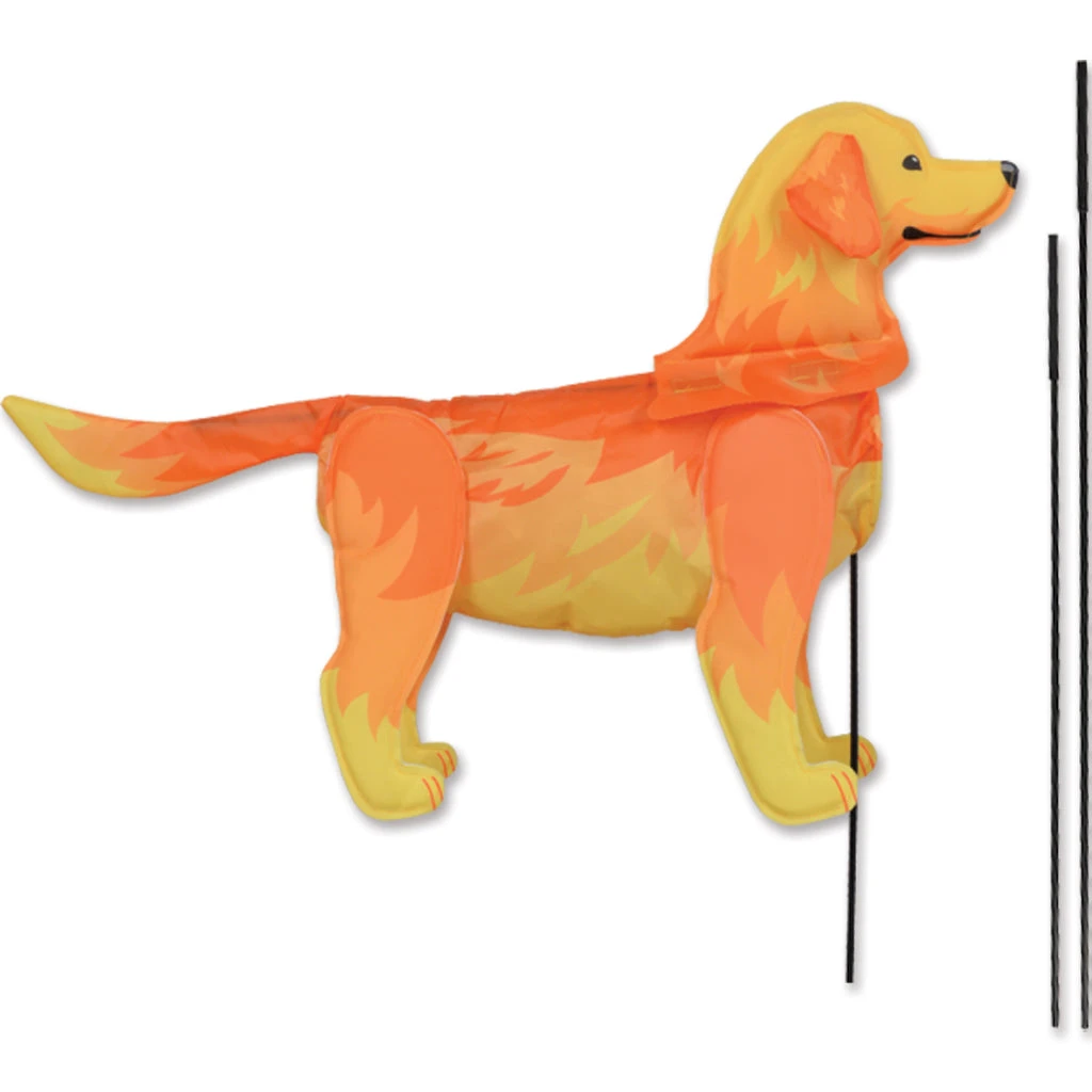 Windicator Recumbent Bike Flag - Golden Retriever 3 Windicator Recumbent Bike Flag - Golden Retriever