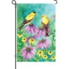 12 In. Flag - Summer Goldfinches -Kite And Flag Shop 56036g SummerGoldfinches
