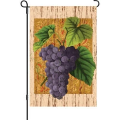 12 In. Flag - Grape Vine