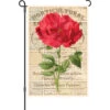 12 In. Flag - Love Letter Rose -Kite And Flag Shop 56079g LoveLetterRose