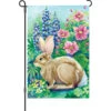 12 In. Flag - Garden Rabbit 1 12 In. Flag - Garden Rabbit -Kite And Flag Shop 56114g GardenRabbit