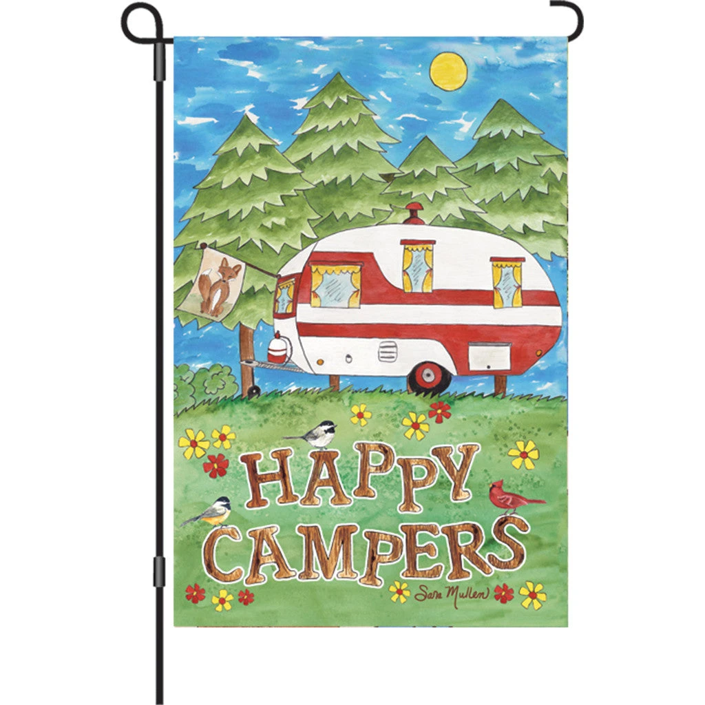 12 In. Flag - Camping Fun 3 12 In. Flag - Camping Fun