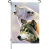 12 In. Flag - Wolves Are Forever -Kite And Flag Shop 56254p WolvesAreForever 1024
