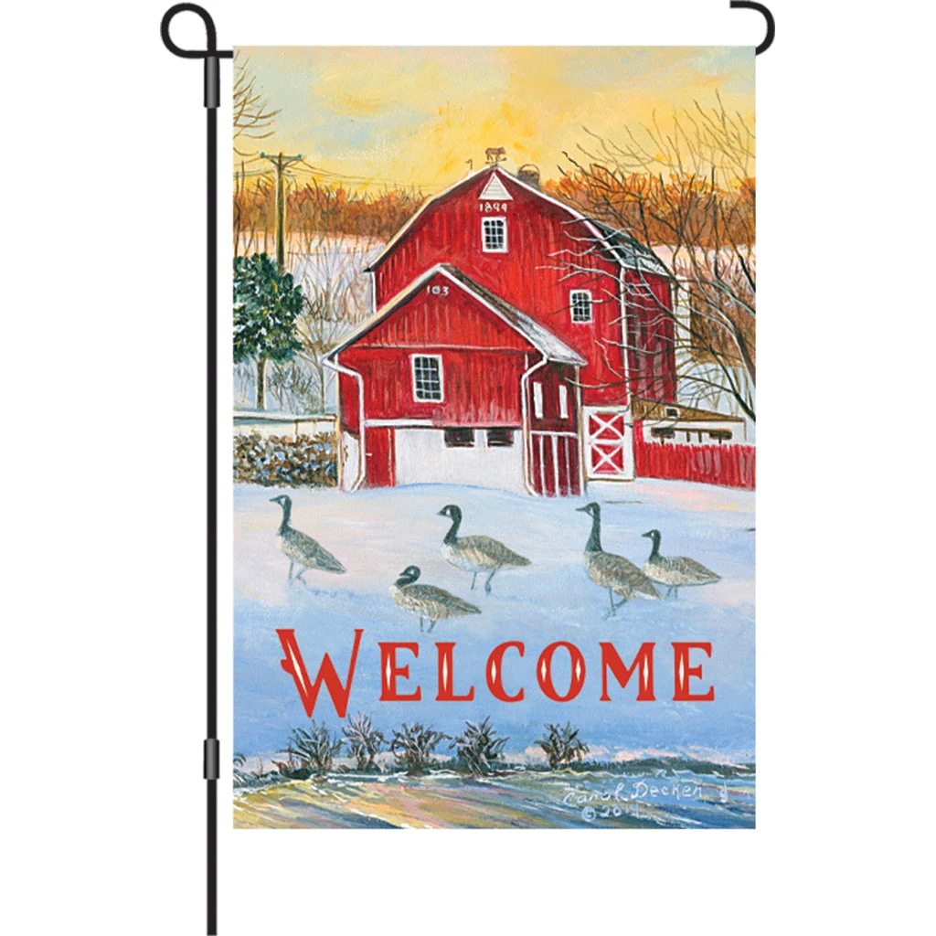 12 In. Flag - Country Barn 3 12 In. Flag - Country Barn