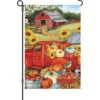 12 In. Flag - Autumn Truck 2 12 In. Flag - Autumn Truck -Kite And Flag Shop 56362p AutumnTruck Garden 1024