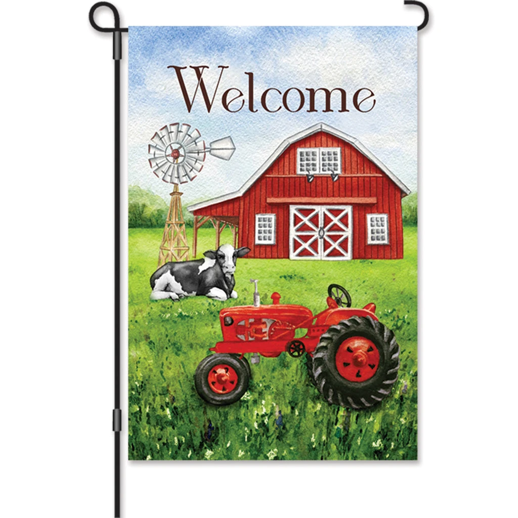 12 In. Flag - Welcome Farm 3 12 In. Flag - Welcome Farm
