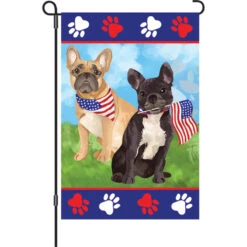 12 In. Flag - Patriotic Pups